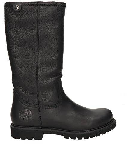 Panama Jack Damen Bambina Kniehohe Stiefel, Schwarz, 38 EU