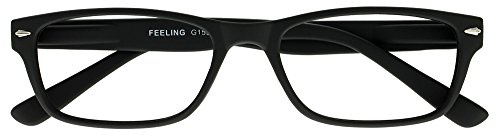 I NEED YOU Lesebrille Feeling, +2.00 Dioptrien, schwarz