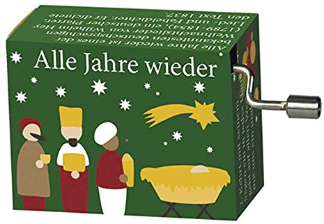Fridolin Spieluhr Minidrehorgel Alle Jahre Wieder Weihnachtslied