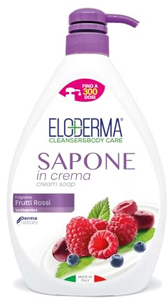 Sapone Mani in Crema Frutti Rossi
