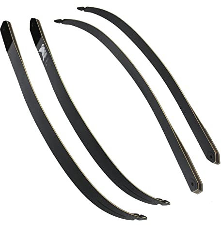 Wurfarme DRAKE ARCHERY Elite Dust - Recurve - 30-60 lbs Schraubwurfarme Ahorn, hohe Qualität (45 lbs)