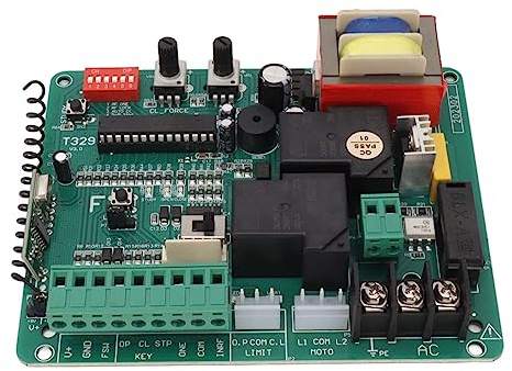 Sliding Gate Motor Control Board, Electric Door Motor Circuit Board, with LED Indication Remote Control 220V Time Safety Design