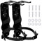 Paquete de 2 soportes para extintor de incendios, soporte de pared para extintor de incendios de 5 libras, soporte de metal resistente para extintor de incendios para el hogar, coche, RV, camión, mini
