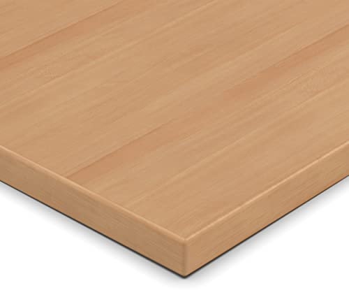 Pannello truciolato da 28 mm, rivestito in resina melammina, lunghezza fino a 200 cm, pannelli decorativi con pattumiera a scelta: 50 x 110 cm (bordo in ABS completo)