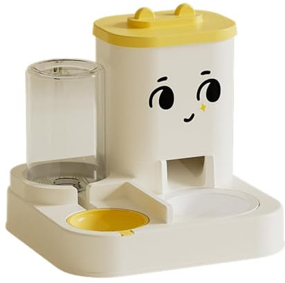 Automatischer Katzenfutterautomat und Wasserspender, Katzenfutterstation und Wasserspender, 2-in-1-Wasserspender für Haustiere | Automatischer Futter- und Wasserspender, m