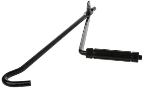 Klappbare Wippe aus Stahl - Wagenheber Handkurbel Zubehör | Wagenheber Handkurbel Radschlüssel Griff | Auto Hebelgriff Werkzeug - Radschlüssel Griff für Scherenhebebühne