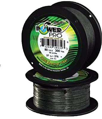 Power Pro Fil de pêche tressé Classic 135 m, vert mousse , 0,13mm 8kg