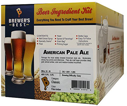 Brewers Best American Pale Ale Home Brewing Ingredient Kit