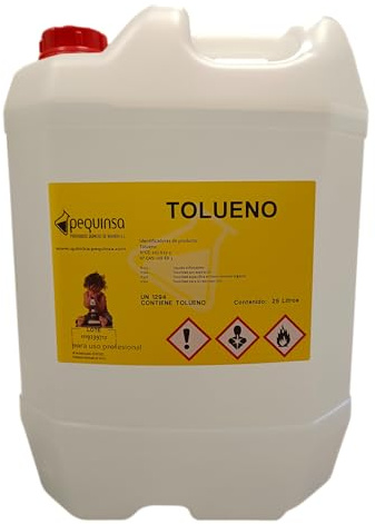 Tolueno. Pureza >99%. Disolvente.Envase 25 Litros.