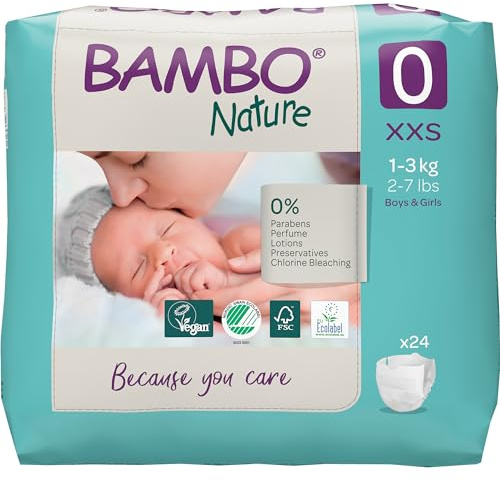 Pañales T0 (1-3kg) 24 unidades