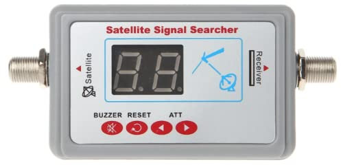 DollaTek Digital TV Antenna Satellite Signal Finder Meter Searcher LCD Display