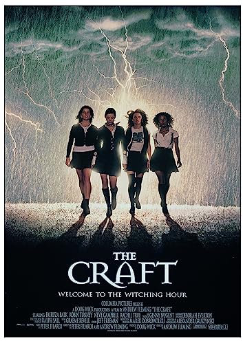 The Craft 90's Teen Horror Film movie poster Wall Art poster print Home Decor (A3 297 x 420mm)