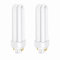 Akynite 13W Energy Saving 4 Pin Compact Fluorescent Lamp, CFL G24q-1 4 Pins, 830 Warm White 2700k, 850LM, 2U Shape, AC 220-240V, 2pcs
