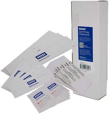 HID Fargo HDP5000 ID Card Printer Cleaning Kit | Part Code: 096200 | Performance Enhancing ID Card Printer Cleaning Kit