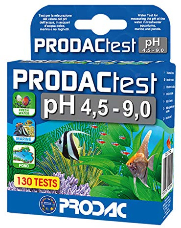PRODACTEST PH 4.5-9.0 Test Controllo Valore PH Acqua LAGHETTO Stagno Acquario