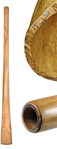 Didgeridoo Teak Natural (39 inch)