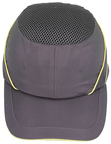 Casco de Seguridad, Anticolisión, Ligero, Cómodo, Gorra de Seguridad, Casco Duro de PU, Transpirable con Tira Reflectante para Construcción