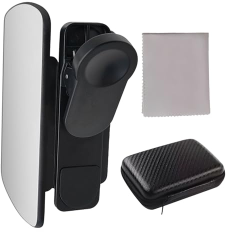 Spegelreflektionsklämma för telefon HD Reflektor | Spegel Idealisk för kvinnor, män, utomhusbruk, fotografiintresserade och fotografer