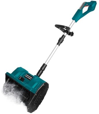 Elektrisk Snöslunga Handhållen Snöplog Bärbar Hopfällbar Bekväm Hem Modell UTAN Batteri SnöRöJning Utan AnsträNgning(Brushed motor)