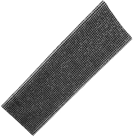 ARTIBETTER Copertura per Microfono Strass Nero, Design Creativo, Semplice da Installare, Protezione Elegante per Microfono Wireless Portatile
