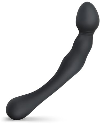 Roluck Doppio dildo in silicone, stimolazione del punto G di massaggio della prostata Analdildo Auttplug Masturbazione Giocattoli del sesso per uomini donne