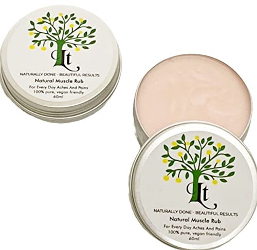 Muscle Rub For Everyday Aches And Pains - Vegan - 100% Natural- Hand Made In UK