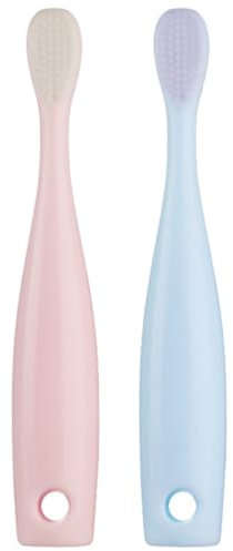 SECFOU 2stücke Zahnbürste Mit Extra Weichen Borsten Für Mundpflege Von Kleinkindern Sanfte Reinigung Für Empfindliches Zahnfleisch Sicher Für Junge Mädchen Und Junge Mädchen