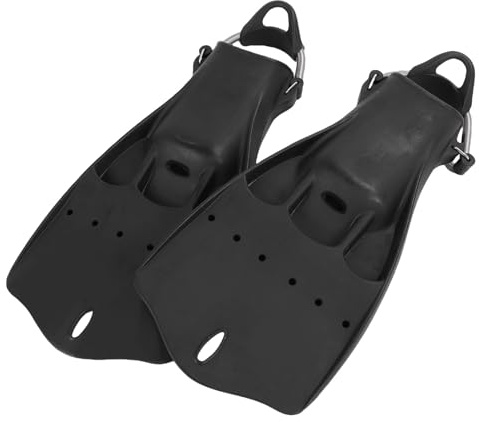 BRRNOO Högpresterande Dykfenor med Fjädrande Spännen, Ideal för Snorkling