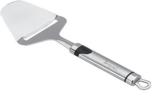 BERGNER Gizmo - Cortador de Queso de 24,5cm de Corte Preciso -Antiadherente - Fabricado en Acero Inoxidable - Apto para Lavavajillas - Resistente a Golpes