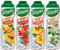 Teisseire Sirup Zero Holunderblüte, Pfirsich, Erdeere-Himbeer, Tropical je 600ml