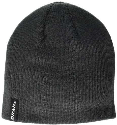 Dickies Herren Totenkopf Beanie-Mütze, GRAU, Einheitsgröße