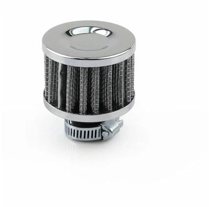 TBUOIUE Filtre À Air De Voiture 18 Mm pour Moto, Couvercle De Ventilation De Carter D'admission d'air, Filtres De Reniflard, Accessoires De Moto Universels