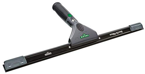 UNGER ErgoTec Ninja E3450 Raclette à fenêtre 30° (largeur 45 cm, poignée ergonomique, avec caoutchouc souple, deux positions en caoutchouc, raclette pour fenêtre avec fonction pivotante)