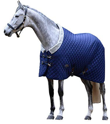 Weatherbeeta - Manta de Establo Cuello Estándar Comfitec Deluxe (5ft 6) (Marino)