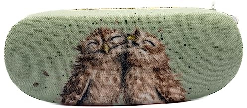 Wrendale Designs Brillenetui mit Eulen, mehrfarbig, One size