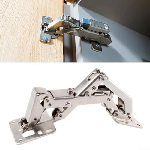 180 Degree Cabinet Hinges Concealed Kitchen Cupboard Blind Corner Hinges Large Angle Cabinet Cupboards Wardrobe Hinges