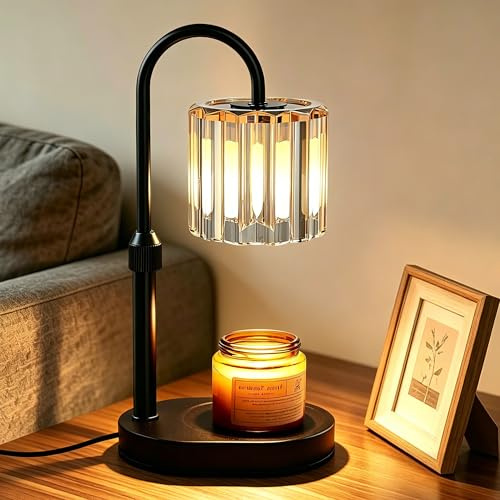 Lukasa Candle Warmer Lamp with Timer and Dimmer, Adjustable Height Candle Warmer for Candle, Birthday Gifts for Women Men, for Mom, Christmas Decor Home Room Decor