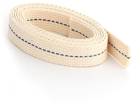 NKlaus 1 Metro 15mm 100% algodón Natural Mecha de lámpara Plana para Quemador de Aceite lámpara de Aceite con petróleo purificado 1297