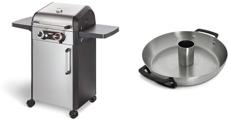 Enders Elektrogrill eFLOW PRO 2 TURBO, mit Gussrost SWITCH GRID & SWITCH GRID Geflügelbräter, aus Edelstahl + Gusseisen-Griffe