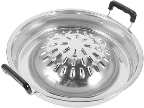 Garneck Poêle à Griller Coréenne Barbecue Pour Camping Poêle Multifonction Avec Poignée Plateau De Cuisson Pour Viande Et Légumes