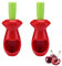 2 PCS Cherry Pitter Tool, Cherry Stoner Remover with Rod, Multi-Function Fruit Corer and Pitter Remover, Cherry Corer Pitter Tool for Cherries Jam