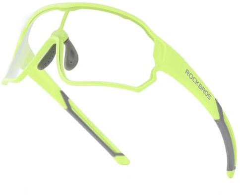 ROCKBROS Gafas Ciclismo Fotocromáticas para Niños, Gafas de Sol de Montura TR90, Protección UV400 para MTB Running Deporte al Aire Libr