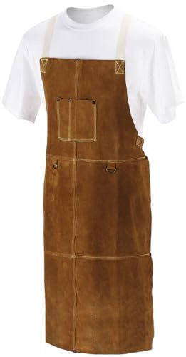 Black Stallion 42A 42 Quality Side Split Cowhide Welding Bib Apron