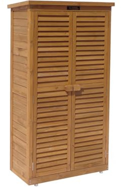 Armoire de Jardin Space - 87 x 46.5 x 160 cm - Marron