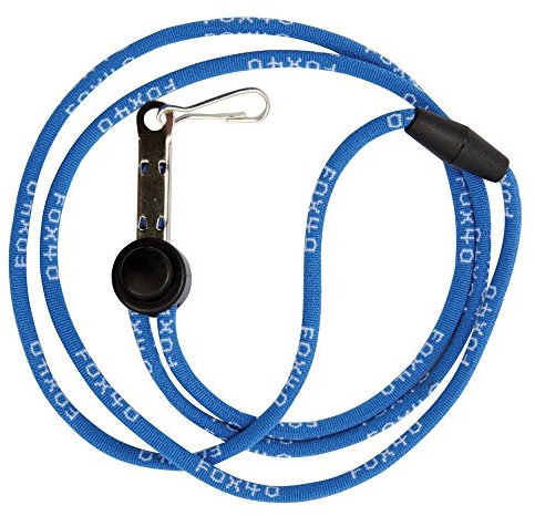 Fox 40 Breakaway 100-0501 Sicherheits-Pfeife, mit Umhängeband, Blau