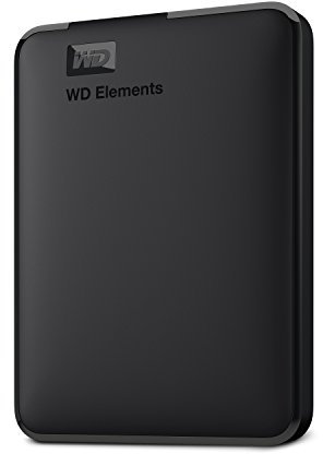 WD Elements - Disco duro externo de 1 TB (USB 3.0), color negro