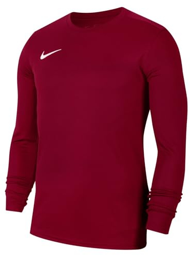 Nike Park VII Jersey LS Maillot Mixte Enfant, Team Red/(White), FR : S (Taille Fabricant : S)