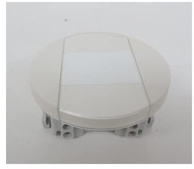 Interrupteur 10A ou poussoir à fermeture 1F porte-étiquette saillie blanc (mécanisme sans cadre) associable ATEHA HAGER WJA025