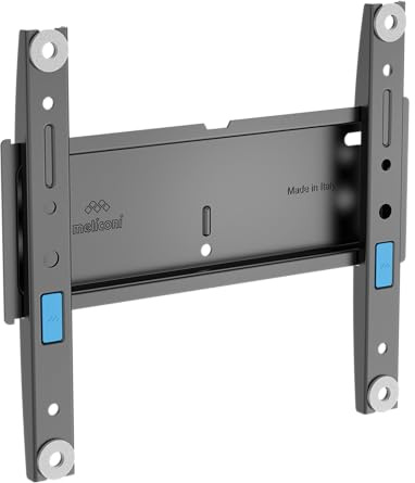 Meliconi Slimstyle Plus 200 S, Supporto TV Parete Fisso anche Cartongesso