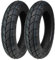 Allwetter Reifen Set 90/90-12 Winter M+S 54J TL kompatibel mit Roller Elektro Scooter